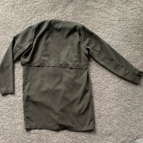 Trouve open front lightweight trench cardigan - Picture 4 of 9